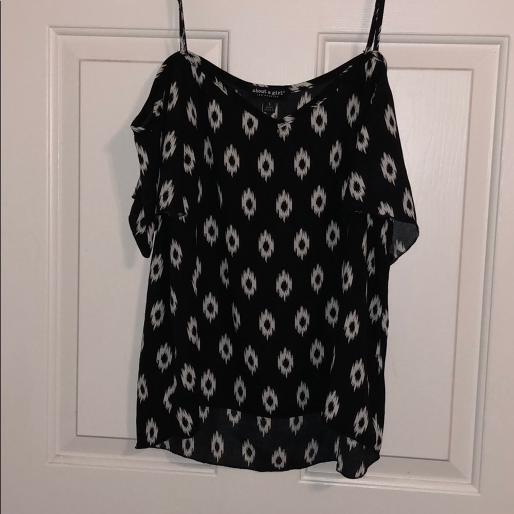 Cold shoulder shirt